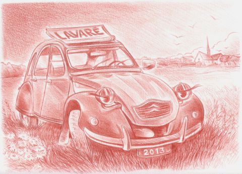 Dessin - Daniel PIERRE dit HUBERT Dessin - Daniel PIERRE dit HUBERT