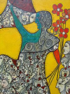 Peinture de ANTOINE MELLADO: La Liberté guidant nos pas