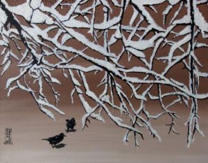 Voir le détail de cette oeuvre: Snowy branches