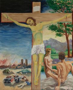 Voir cette oeuvre de Daniel Blondeau: Tristes Pressentiments du Christ