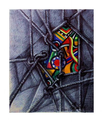 Au fond c'est pas si noir - Peinture - MURIEL AUSTRUY Au fond c'est pas si noir - Peinture - MURIEL AUSTRUY