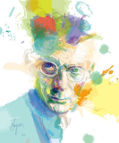 L'artiste James AUGUSTIN - Samuel Beckett