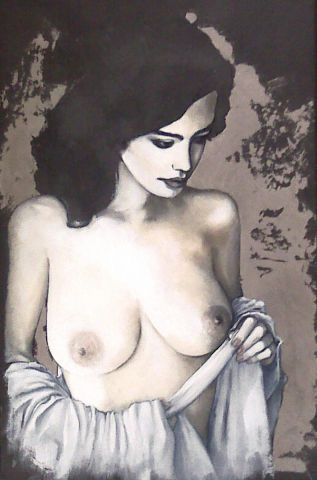Lidia - Peinture - Emmanuel Roussel