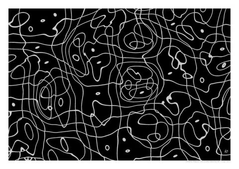 Les Cordes blanches #2 - Art numerique - chd Les Cordes blanches #2 - Art numerique - chd