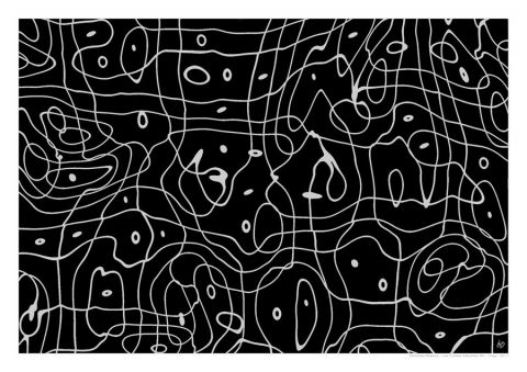 Les Cordes blanches #4 - Art numerique - chd Les Cordes blanches #4 - Art numerique - chd