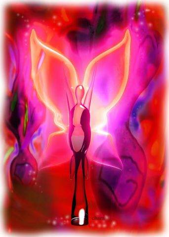 L'artiste chara - Série Ngel'Art - Rose Etoiles- Modélisation sujet en 3D et peinture numérique L'artiste chara - Série Ngel'Art - Rose Etoiles- Modélisation sujet en 3D et peinture numérique