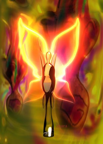 Série Ngel'Art-Light B.-Modélisation du sujet en 3D et peinture numérique - Art numerique - chara Série Ngel'Art-Light B.-Modélisation du sujet en 3D et peinture numérique - Art numerique - chara