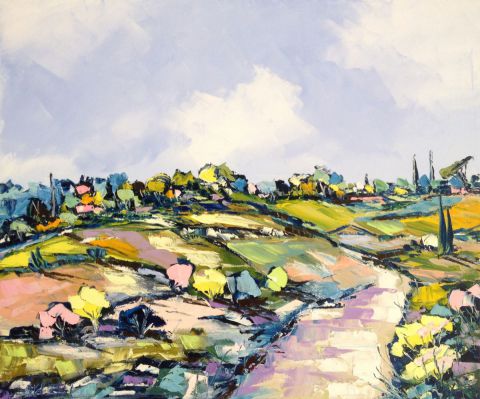 L'artiste JIEL - COULEURS DE LA PROVENCE L'artiste JIEL - COULEURS DE LA PROVENCE