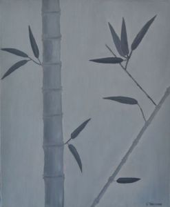 Peinture de STEPHANIE THEUVENIN: Bambou 2