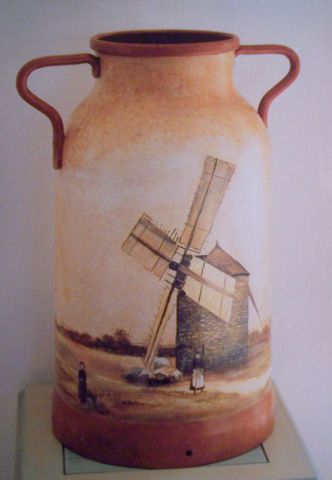 le moulin  - Peinture - gizelia