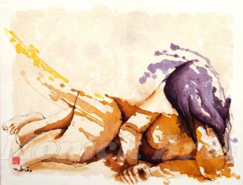 L'artiste Monick Bres  - La Femme Dune