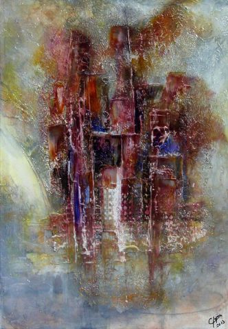 abstraction.1. - Peinture - Bernard CHOPIN 