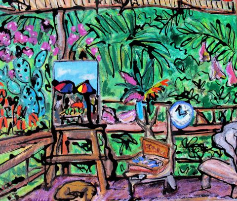 L'atelier - Peinture - MARIE INDIGO L'atelier - Peinture - MARIE INDIGO