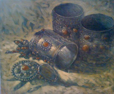 Bijoux cabyle - Peinture - salah