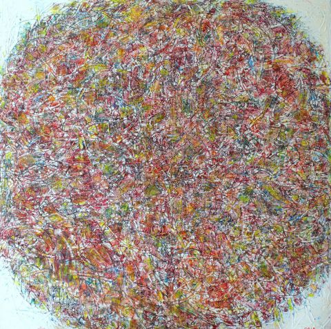 L'artiste Oria - Mandala d'Énergies de Vie L'artiste Oria - Mandala d'Énergies de Vie