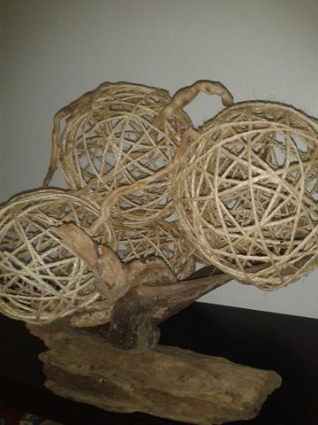 Histoire de bois2 - Sculpture - Angelique Prieto