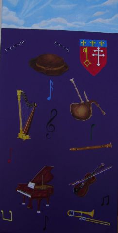 la famille musicienne - Peinture - bdan la famille musicienne - Peinture - bdan