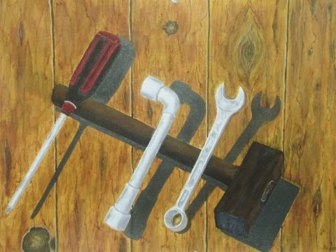 L'artiste bdan - les outils