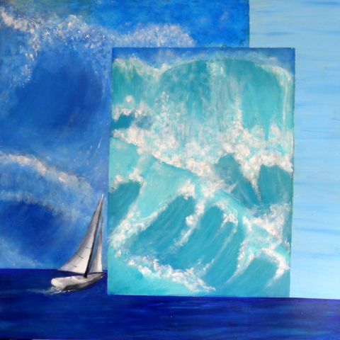Rêves d'océans - Peinture - meynadier