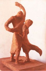 Sculpture de tresorart: maquette
