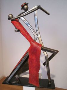 Sculpture de Roger FLORES: Tango