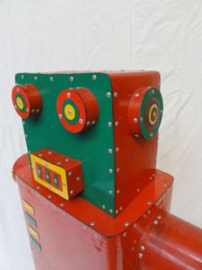Voir le détail de cette oeuvre: Robot rouge