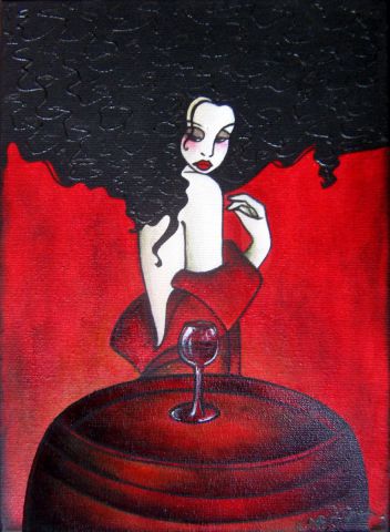 Secret de lie - Peinture - Ah Tatieva Secret de lie - Peinture - Ah Tatieva