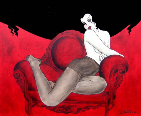 Scorpionne - Peinture - Ah Tatieva Scorpionne - Peinture - Ah Tatieva