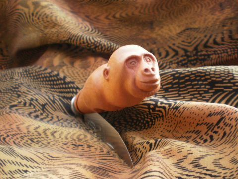 gorille - Sculpture - Clement MOUCHE