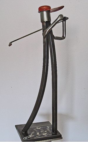 Swing Golf - Sculpture - Roger FLORES Swing Golf - Sculpture - Roger FLORES