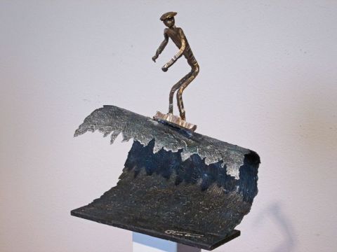 Surfer - Sculpture - Roger FLORES