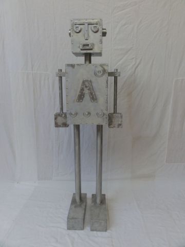 L'artiste Cyrille Plate - Robot A