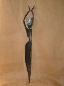 Voir cette oeuvre de catherine vaganay metal sculpture: Muse I/5