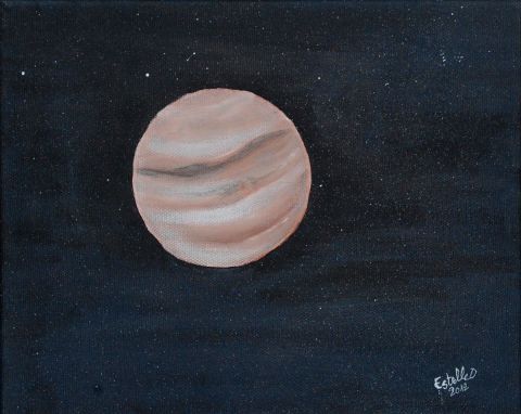 Jupiter - Peinture - EstelleD