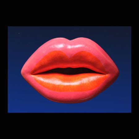 bouche pop rouge - Sculpture - nabazac bouche pop rouge - Sculpture - nabazac