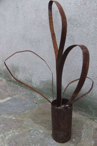 feuilles immortelles - Sculpture - carole zilberstein