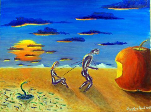 Au Commencement - Peinture - GuyGuy Au Commencement - Peinture - GuyGuy