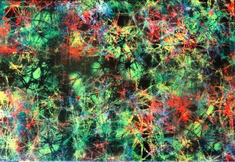 Composition N° 10 - Peinture - Joel JAMBOU Composition N° 10 - Peinture - Joel JAMBOU