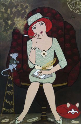 Les Fabulettes de Rette - Peinture - CATHAJEK Les Fabulettes de Rette - Peinture - CATHAJEK