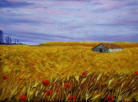 L'artiste PASCAL BAUDOT - Picoté par les blés