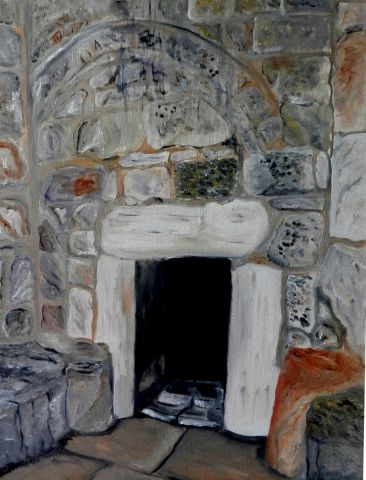  Porte de l'humilité, Bethléem - Peinture - CS Art