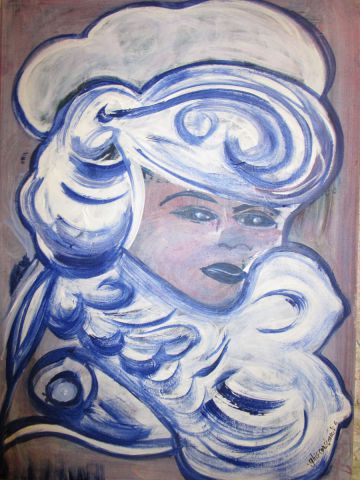 Peinture : CATHERINE DE ..MEDICIS - GHIS Peinture : CATHERINE DE ..MEDICIS - GHIS