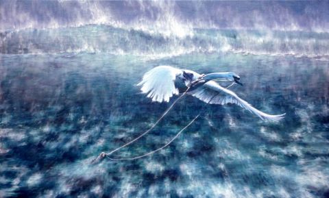 le sauvetage - Peinture - Eleonore Bernair le sauvetage - Peinture - Eleonore Bernair