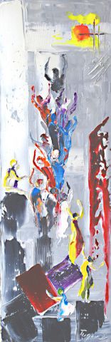 Antropomorphisme - Peinture - Tuquet Antropomorphisme - Peinture - Tuquet