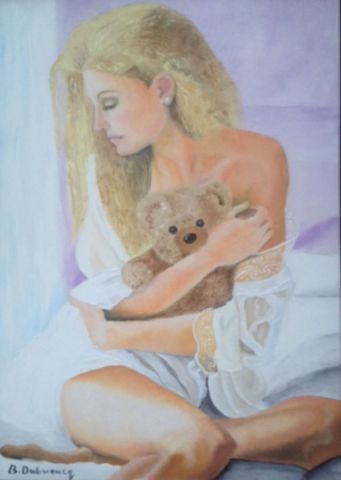 nostalgie - Peinture - Brigitte DUBREUCQ nostalgie - Peinture - Brigitte DUBREUCQ