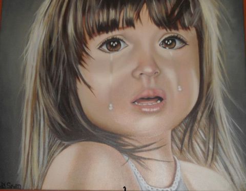 L'artiste natjone - fille en larme