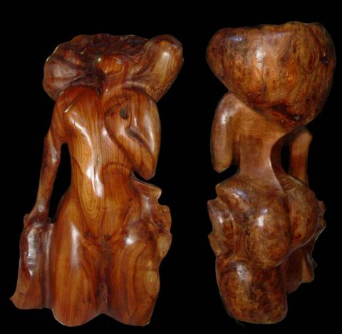 coeur blessé - Sculpture - Bernard CHOPIN 