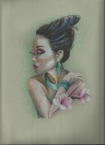 L'artiste JessicaAurousseau - lily