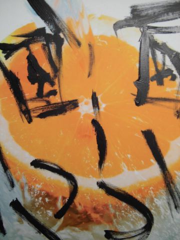 l'orange de laurent - Peinture - laureweber
