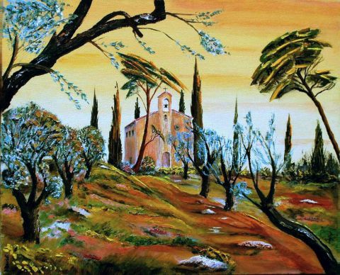 L'artiste PASCAL BAUDOT - La chapelle aux oliviers 2